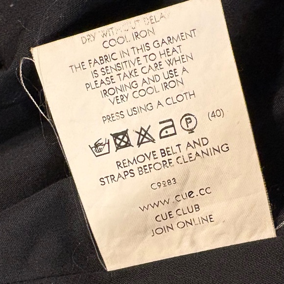 Cue European Fabric Plaid Army Green & Black Plaid Structured Mini Dress - Picture 8 of 9